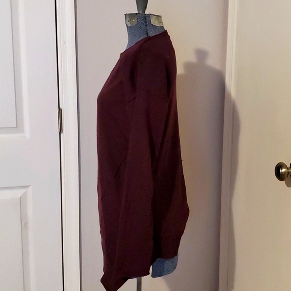Plum colored sweater size small - Picture 2 of 4